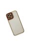 Apple iPhone 13 Pro Case Liva Lens Silicone - Claret Red - 3