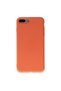 Apple iphone 7 plus case nano inner velvet silicone - orange