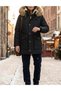 Geaca Oversize, Negru