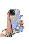 iPhone 15 Plus/14 Plus Compatible Floral Strawberry Mix Pattern Case, Protective, Daily Use - 2
