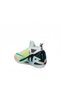 Unisex White Black Patterned Astroturf Football Shoes - 3