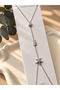Sea Themed Stone Shahmeran Bracelet |   Elegant Hand Chain Bracelet with Fish Bone - Starfish - Seashell Figures - 3