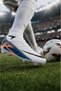 Unisex White Black Patterned Semi-Professional Turf Football Shoes - 6