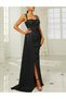 Rochie lunga, Negru - 3