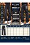 Men's Baggy Mustache Washed Denim Jean Trousers - 7