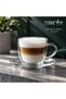 180Ml Double Wall Glass Cup 4Pcs Set Borosilicate Glass (2 Cup & 2 Saucer) - 4