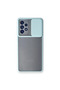 Case for Samsung Galaxy A33 5g Case Palm Frosted Camera Sliding Silicone - Turquoise