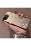 iPhone 16E Compatible Pink Branch Flower Case, Shockproof Silicone, Stylish - 2