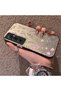 Realme C65 4g Compatible Pink Branch Flower Case, Shockproof Silicone, Stylish - 2