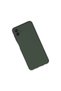 Samsung Galaxy A04E Case Nano Inside Velvet Silicone - Dark Green - 3