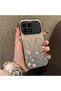 Redmi K90 5g Compatible Pink Branch Flower Case, Shockproof Silicone, Stylish