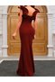 Rochie lunga, Visiniu - 3