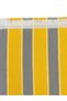 Yellow Gray Striped Balcony Curtain, Balcony Tent Canvas, Balcony Sunshade - 8