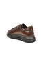 Rubber Sole Lace-Up Sneaker Brown Genuine Leather Men's Casual Shoes Xs2456-6015 - 4