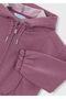 Girl's Hooded Zipper Jacket Dusty Rose 4423 - 5
