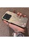 Mi 15 5g Compatible Pink Branch Flower Case, Shockproof Silicone, Stylish - 2