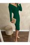 Rochie medie, Verde - 3