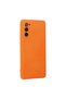 Samsung galaxy s20 fe case nano inner velvet silicone - orange - 2