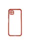 Huawei P40 Lite Case Miami Transparent Silicone - Red - 2