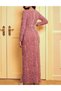Rochie lunga, Roz - 3