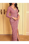 Rochie lunga, Roz - 5