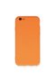 Apple iPhone 6 Case Nano Velvet Silicone - Orange