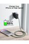 Powerlink Rugg Double Nylon Braided USB-C to Lightning, 480mbps Data Transfer 3A 30W PD Fast Charging Cable - 2