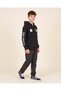 Senior Boys Black PlayStation Printed Zip Through Hooded Sweatshirt - 2