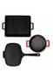 Cast Iron Toast and Grill Set 3-Piece Toast Master - 5