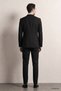 Slim Fit Black Straight Suit - 3