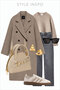 Vanilla Beige Gold Accessory and Eyelet Detail Women's Hand-Shoulder Bag Ref.672466 - 4