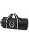 Black Sport Bag – Side Compartment with Zipper, Adjustable Shoulder Strap, Casual and Travel Bag