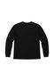 تي شيرت أساسي أسود بأكمام طويلة M-L-XL-2XL - 5