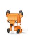 113 Piece Mini Block Fox Figure Building Set 3D Animal Toy for Ages 6+ - 7