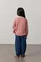 Cotton Striped Sweater Pink - 2
