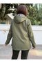 Italian Leopard Double-Sided Trench Coat Khaki - 6