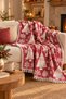 Winter 100% Cotton Jacquard Throw & Blanket - Sofa Shawl 140X210Cm