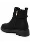 Women's Zippered Buckle Thick Sole Casual Boots - 8