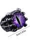 Gothic Vintage Dragon Eye Ring for Men Women - 4