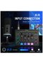 Gaming Audio Mixer, Streaming RGB PC Mixer with XLR Microphone Interface, Individual Control, - 2