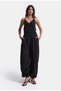 Women's 1W6-1 Halter Neck 100% Cotton Denim Jumpsuit - 6
