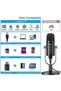 USB Condenser Microphone Compatible with PC/MAC/Ps4/iPhone/iPad/Android,Computer Mic with Nois - 3