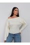 Boat Neck Knit Sweater - 2