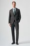 Brown Mono Collar 6 Drop Comfort Fit Full Lining Flexible Suit 1001265161
