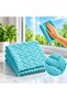 3-Pack Microfiber Glass Cleaning Cloth – Cleans Without Leaving Marks - 4