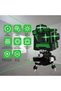 Laser Level 12 Lines Green Light Professional Cross Marking Meter Self-Leveling Horizontal Vertical - 3