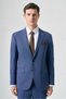 Indigo Mono Collar 6 Drop Comfort Fit Full Lining Flexible Suit 1001265198 - 2