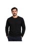 تي شيرت أساسي أسود بأكمام طويلة M-L-XL-2XL