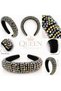 Luxurious Hologram Colorful Crystal Mirror Beaded Stone Embroidered Wide Sponge Women's Wishful Day Crown Sparkling Crown - 3