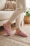 Women's Powder Glittery Shiny Plush House Slippers - 2